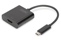 Digitus DA-70852 interface hub USB 3.2 Gen 1 (3.1 Gen 1) Type-C Zwart