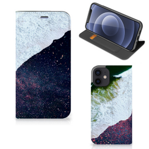 iPhone 12 Mini Stand Case Sea in Space