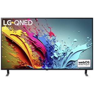 LG Electronics 55QNED85T6C 4K QNED LED-TV 139 cm 55 inch Energielabel E (A - G) CI+*, DVB-C, DVB-S2, DVB-T2, Smart TV, UHD, WiFi, Nano Cell Zwart