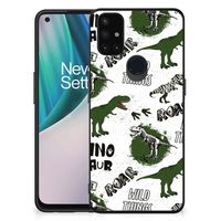 Dierenprint Telefoonhoesje voor OnePlus Nord N10 5G Dinosaurus - thumbnail