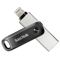 Sandisk SDIX60N-128G-GN6NE USB flash drive 128 GB 3.2 Gen 1 (3.1 Gen 1) Grijs, Zilver