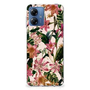 Motorola Moto G14 TPU Case Flowers