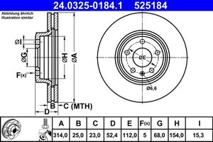 Powerdisc Remschijf 24032501841