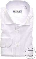 Ledȗb Heren Overhemd Spierwit Comfort Blend Borstzakje Modern Fit ML7