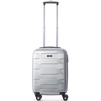 March Bumper Handbagage Koffer Spinner 55 SIlver March Bumper Handbagage Koffer Spinner 55 SIlver