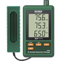 Extech SD800 SD800 Multidatalogger Te meten grootheid Temperatuur, Koolstofdioxide, Vochtigheid 0 tot 50 °C 10 tot 90 % Hrel