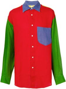 JC de Castelbajac Pre-Owned chemise colour block - Multicolore