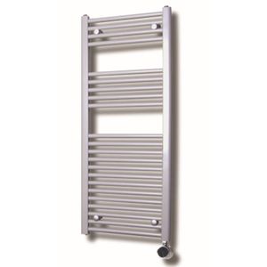 Elektrische Design Radiator Sanicare Plug En Play 111,8 x 60 cm Chroom Thermostaat Chroom 533 Watt Sanicare