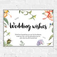 Poster gastenboek love blooms