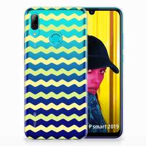 Huawei P Smart 2019 TPU bumper Waves Yellow