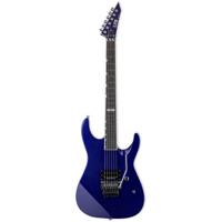 ESP LTD M-1 Custom '87 Dark Metallic Purple met non-recessed Floyd Rose en EMG PA-2 Boost