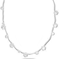 Swarovski 5638696 Ketting Constella zilverkleurig-wit 50-55 cm - thumbnail