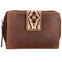 Micmacbags Dames Portemonnee Next Navajo Bruin - thumbnail