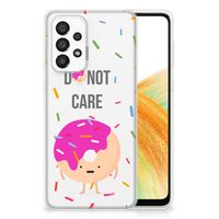 Samsung Galaxy A33 5G Siliconen Case Donut Roze