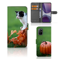 OnePlus 8T Telefoonhoesje met Pasjes Kitten - thumbnail