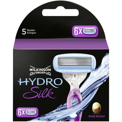 Wilkinson Navulmesjes Hydro Silk - 6 Stuks