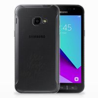 Samsung Galaxy Xcover 4 | Xcover 4s Siliconen hoesje met naam Heart Smile