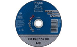 PFERD EHT 180-2,9 SG ALU 61326323 Doorslijpschijf recht 180 mm 25 stuk(s) Aluminium, Non-ferrometaal