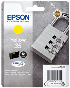 Epson Inktcartridge T3584, 35 Origineel Geel C13T35844010