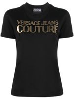 Versace Jeans Couture t-shirt à logo imprimé - Noir