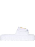 Versace chaussons Medusa Head à plateforme - Blanc - thumbnail