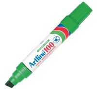 Viltstift Artline 100 schuin 7.5-12mm groen