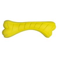 JACK AND VANILLA, Interactief hondenspeelgoed in botvorm met kip, duurzaam en niet giftig, bevordert de tandgezondheid, maat 16 cm, realistische kleur, Playscent model