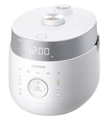 Cuckoo CRP-LHTR1009F Rijstkoker Wit, Zilver Met maatbeker