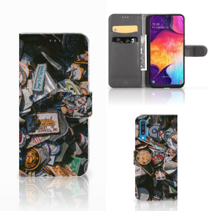 Samsung Galaxy A50 Telefoonhoesje met foto Badges