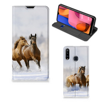 Samsung Galaxy A20s Hoesje maken Paarden - thumbnail