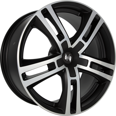 ETA BETA URIEL Mat zwart gepolijst