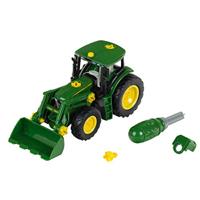 Theo Klein 3903 John Deere tractor I Met voorlader en contragewicht I Demonteerbare losse onderdelen I Speelgoed voor kinderen vanaf 3 jaar