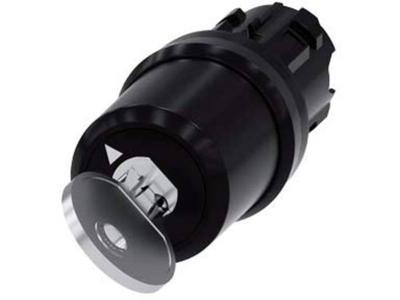 Siemens 3SU1000-5SF11-0AA0 Sleutelschakelaar 1 x 90 ° IP66, IP67, IP69/IP69K 1 stuk(s)