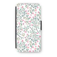 Sierlijke bloemen: iPhone 8 Flip Hoesje - thumbnail