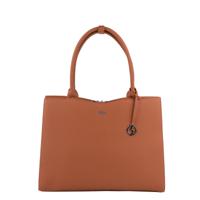 Socha Business bag Midi, 13.3" laptop bag for women -Cognac