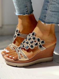 Plain Casual Summer Slide Sandals