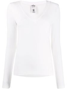 Wolford top Aurora à col en v - Blanc