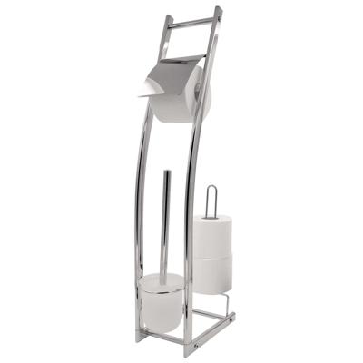 RIDDER Toiletborstelset 3-in-1 Fabio glanzend chroom RIDDER Toiletborstelset 3-in-1 Fabio glanzend chroom