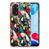 Xiaomi Redmi 10 | Redmi Note 11 4G TPU Hoesje Birds - thumbnail