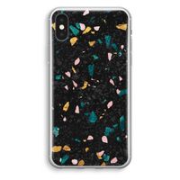 Terrazzo N°10: iPhone X Transparant Hoesje - thumbnail