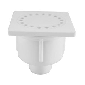 Doucheplug 10X10 cm Onder Uitlaat Wit Aqua Splash