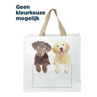 Hoppe Shoppingbag kiekeboe hond / kat assorti - thumbnail