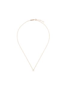 Delfina Delettrez Dots Solitaire diamond necklace - Métallisé