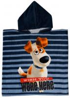 Universal badponcho The Secret Life Of Pets 2 junior 50 x 100 cm