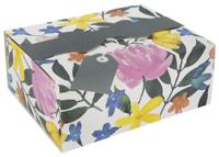HEMA Cadeaudoos Met Deksel Vouwbaar 22.5x17.5x8.5 Bloemen