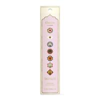 Fiore d'Oriente, Wierookstokjes Chakra Incense, 3 stuks van elke geur - 21 stokjes, 42 g