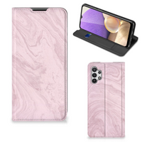 Samsung Galaxy A32 5G Standcase Marble Pink - Origineel Cadeau Vriendin - thumbnail