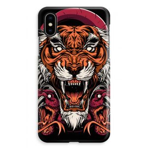 Tiger and Rattlesnakes: iPhone XS Max Volledig Geprint Hoesje