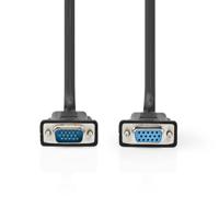 VGA monitor verlengkabel - CU koper aders / zwart - 20 meter