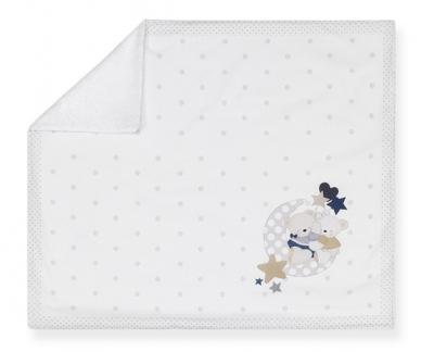 Interbaby babydeken Beertjes 75 x 65 cm katoen Interbaby babydeken Beertjes 75 x 65 cm katoen